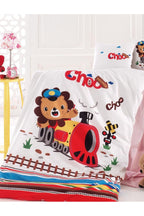 Train %100 Pamuk Ranforce Bebek Nevresim Takımı