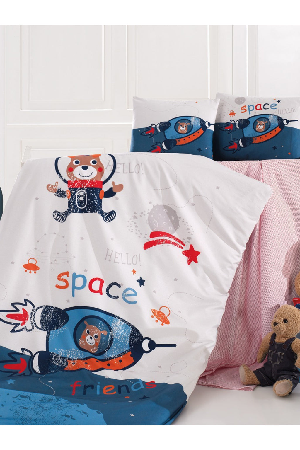Space %100 Pamuk Ranforce Bebek Nevresim Takımı