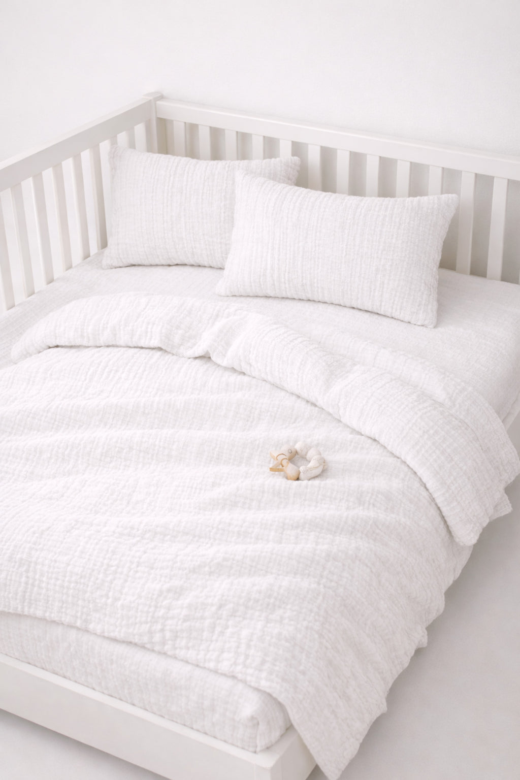 Müslin Bebek Nevresim Takımı %100 Pamuk ( 2 Kat )