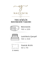 Ranforce Romance %100 Pamuk Nevresim Takımı | Çarşaflı
