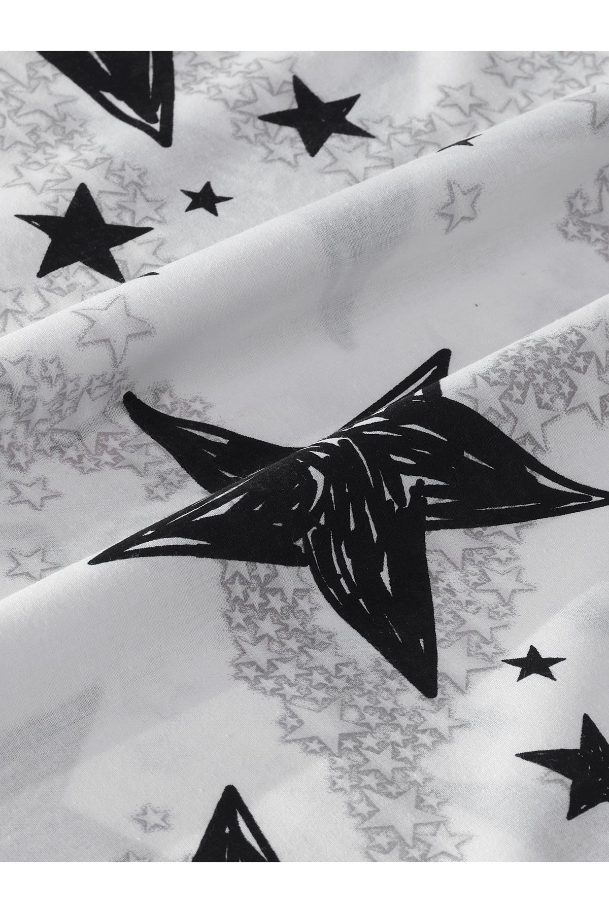 RanforceStella Black Nevresim Seti %100 Pamuk | Çarşafsız
