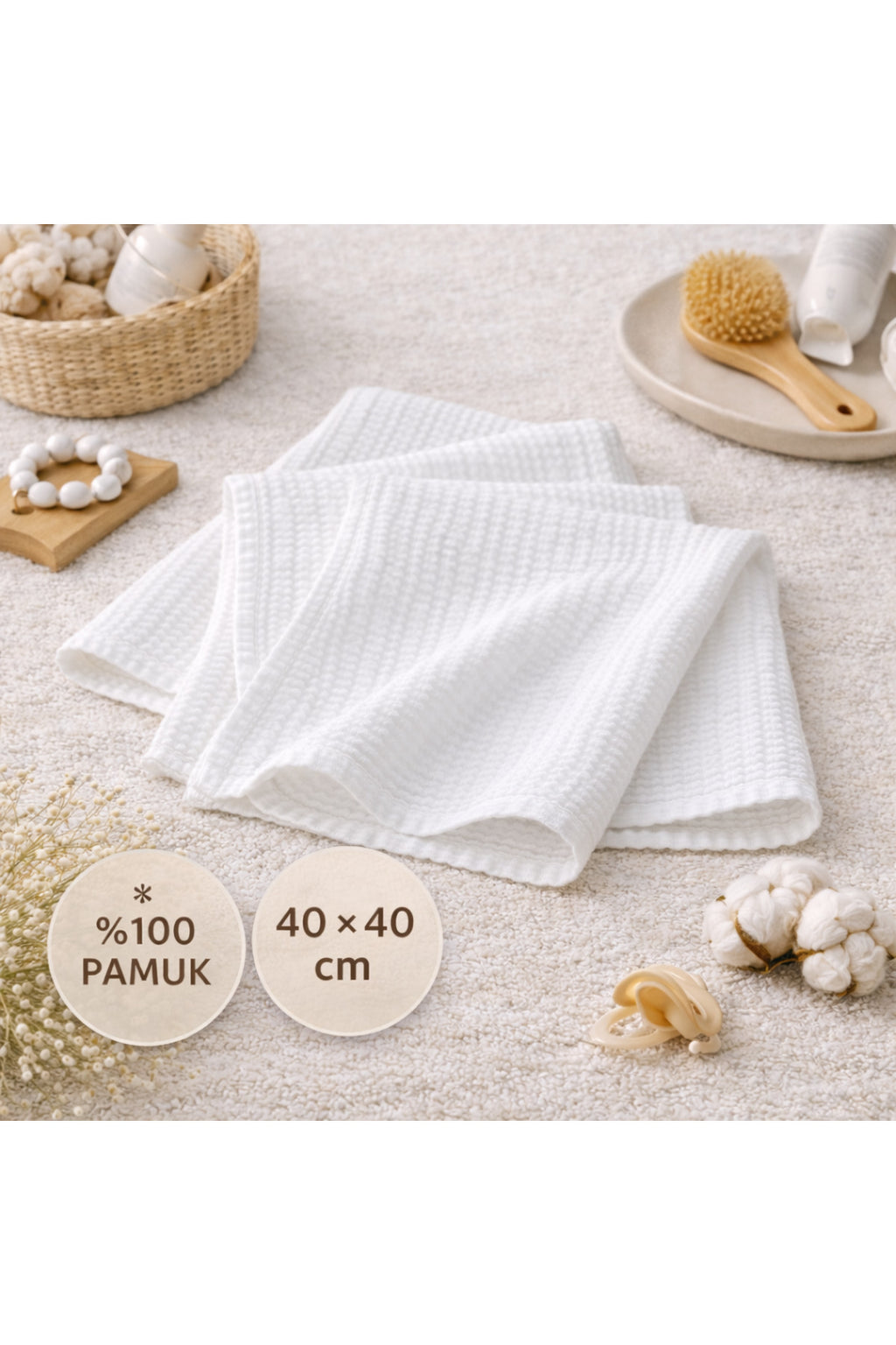 Müslin Bez %100 Pamuk ( 2 kat )