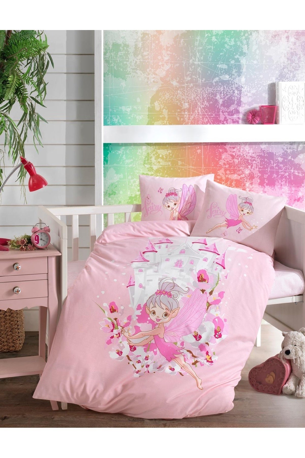 Fairy %100 Pamuk Ranforce Bebek Nevresim Takımı