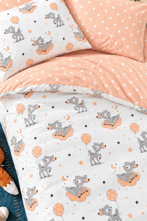 Bambi %100 Pamuk Ranforce Çocuk Nevresim Takımı