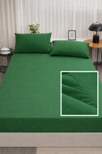 Ranforce %100 Pamuk Lastikli Fitted Çarşaf Seti | Yastık Kılıflı — Barkod 8682856040786