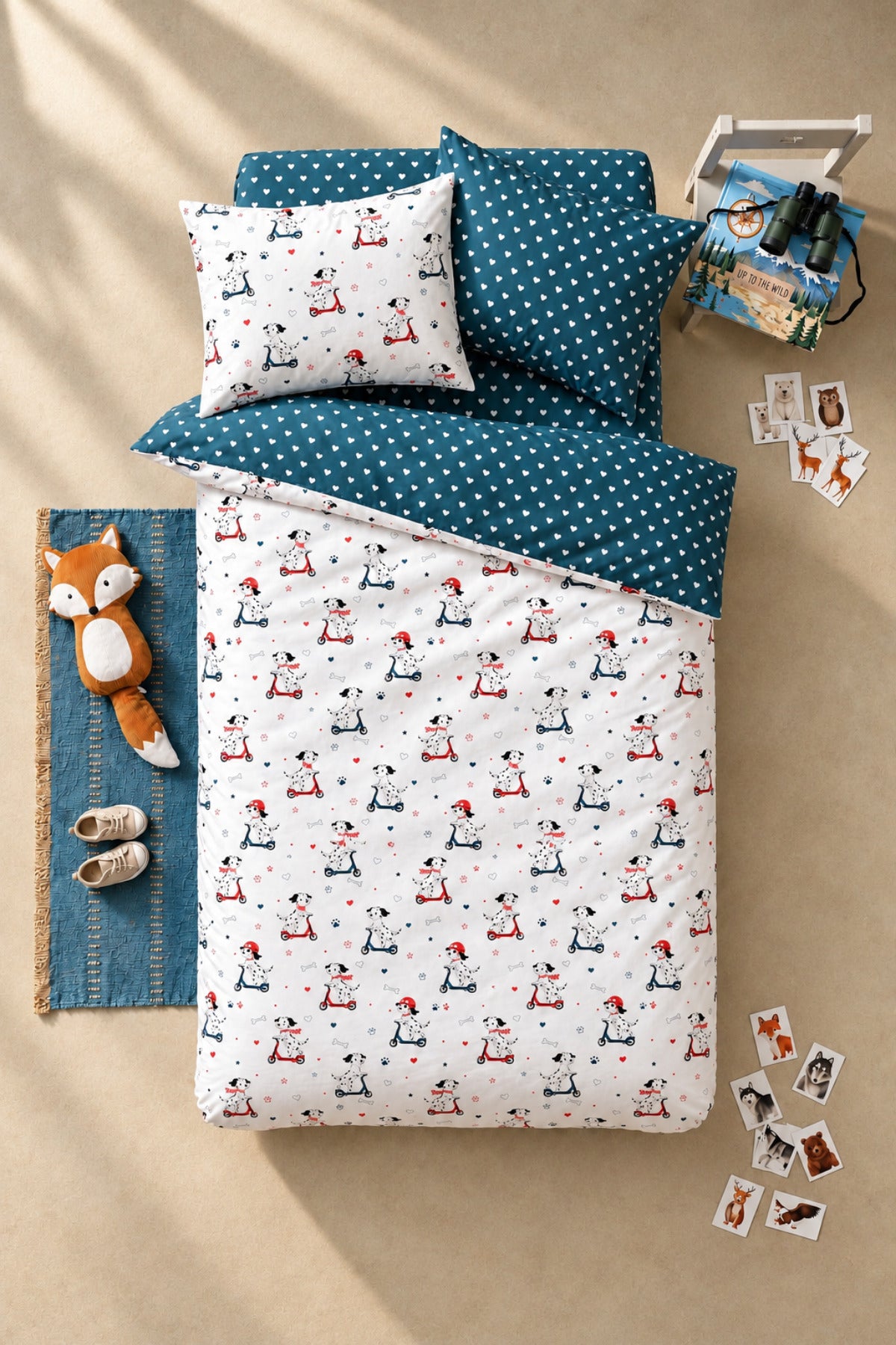 Dalmatian %100 Pamuk Ranforce Çocuk Nevresim Takımı